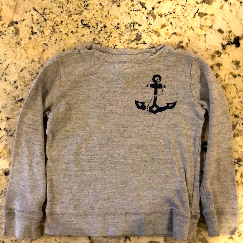 Cute Crewcuts anchor pullover